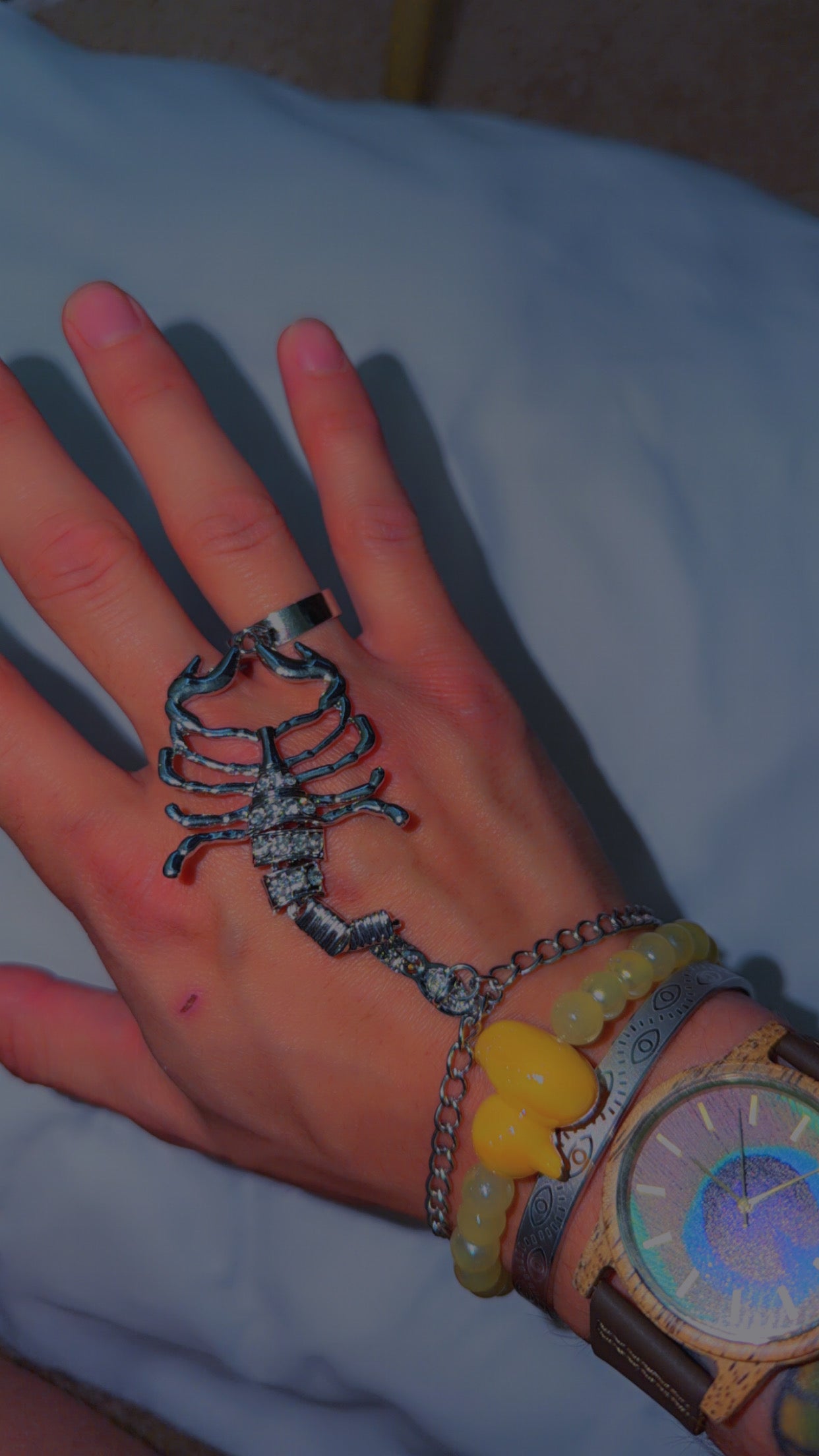 Silver Scorpion Ring