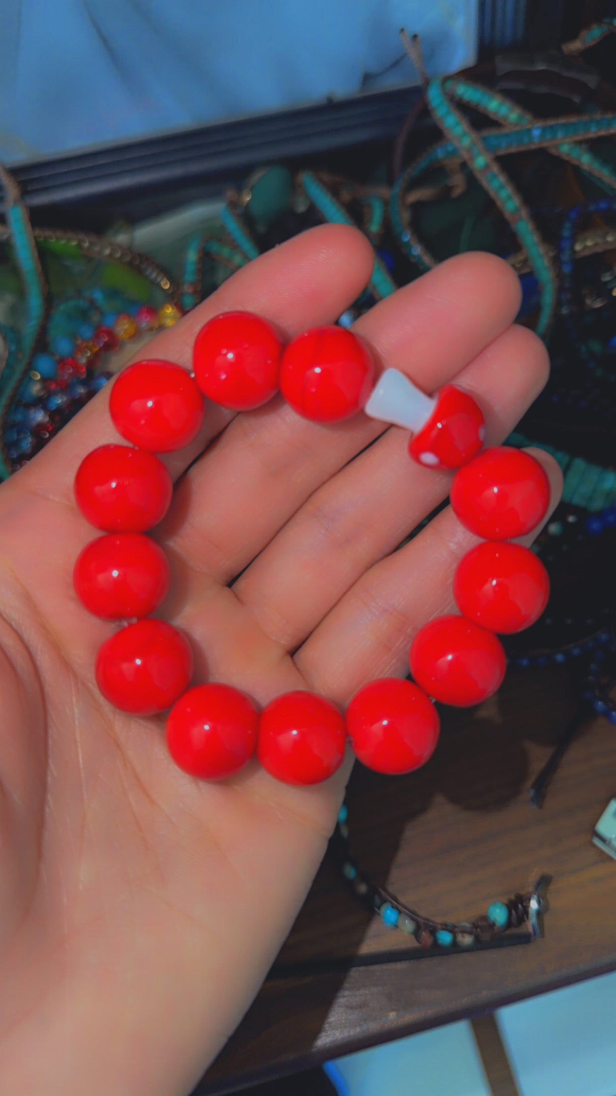 Mushroom bracelet