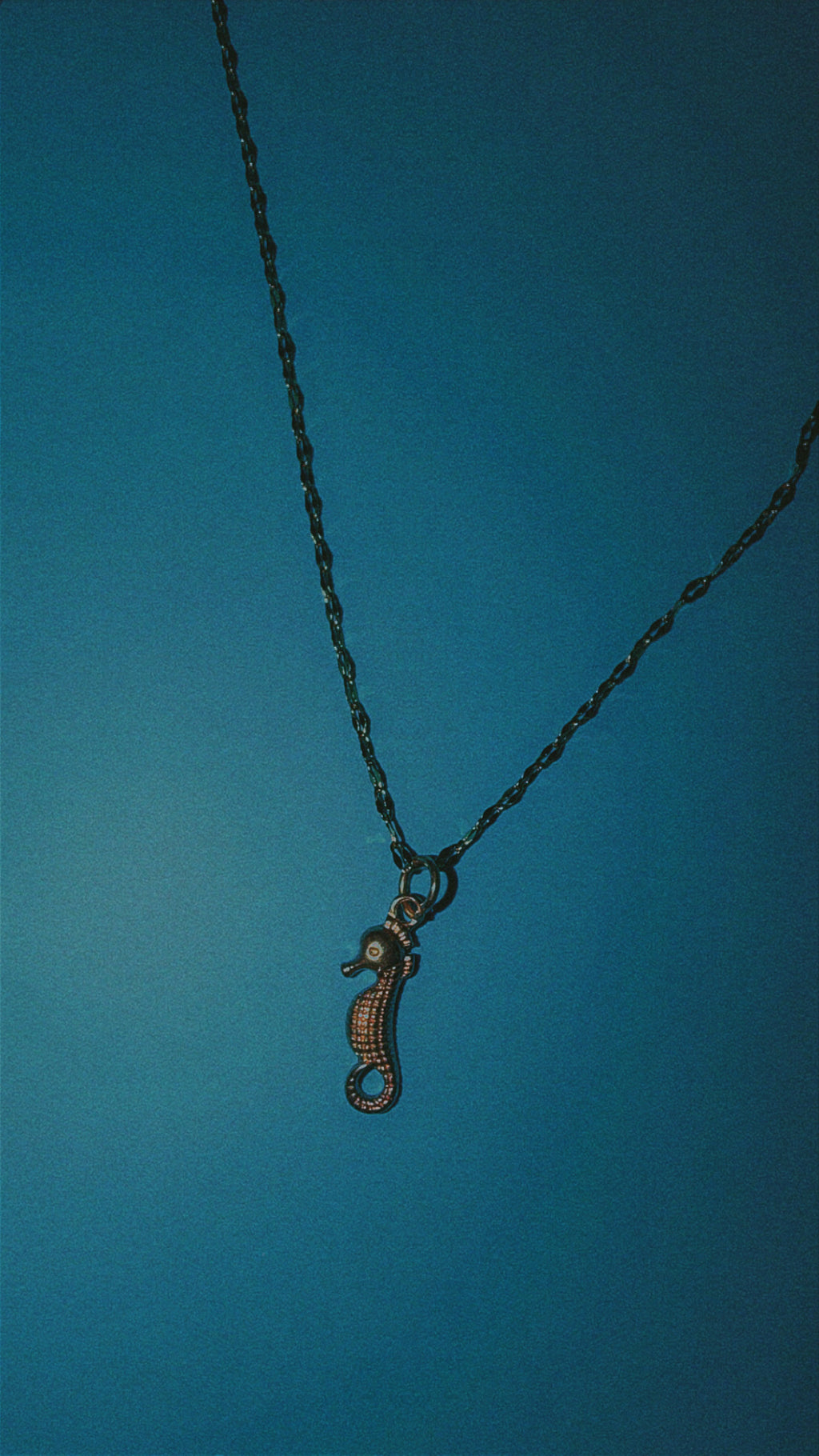 Gold Seahorse necklace