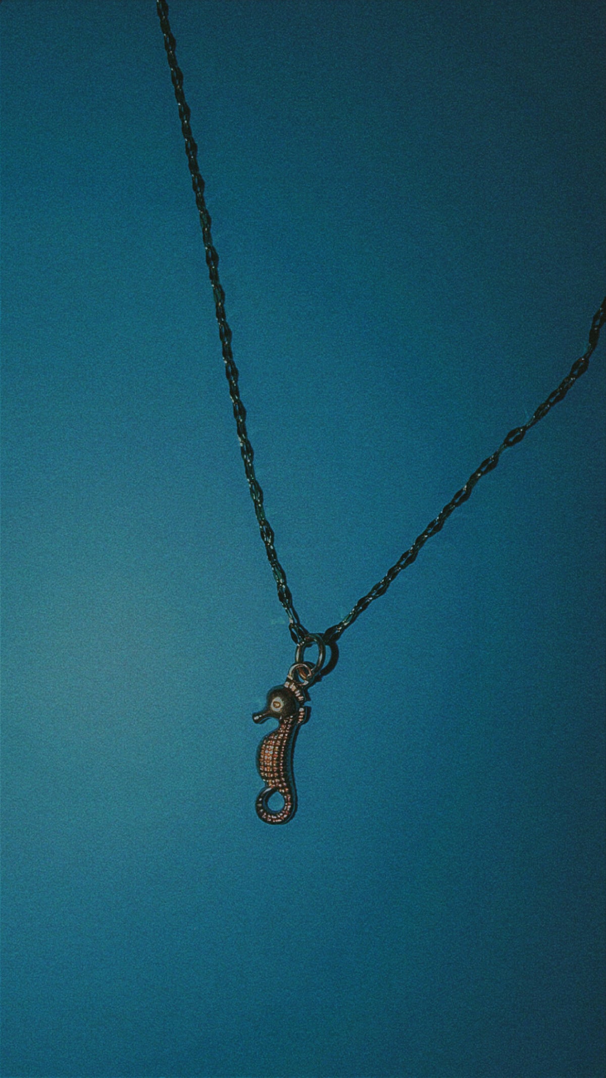 Gold Seahorse necklace