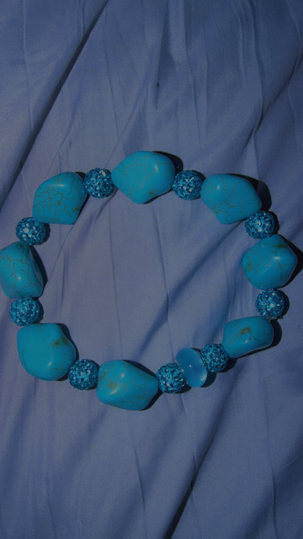 Turquoise ankle bracelet