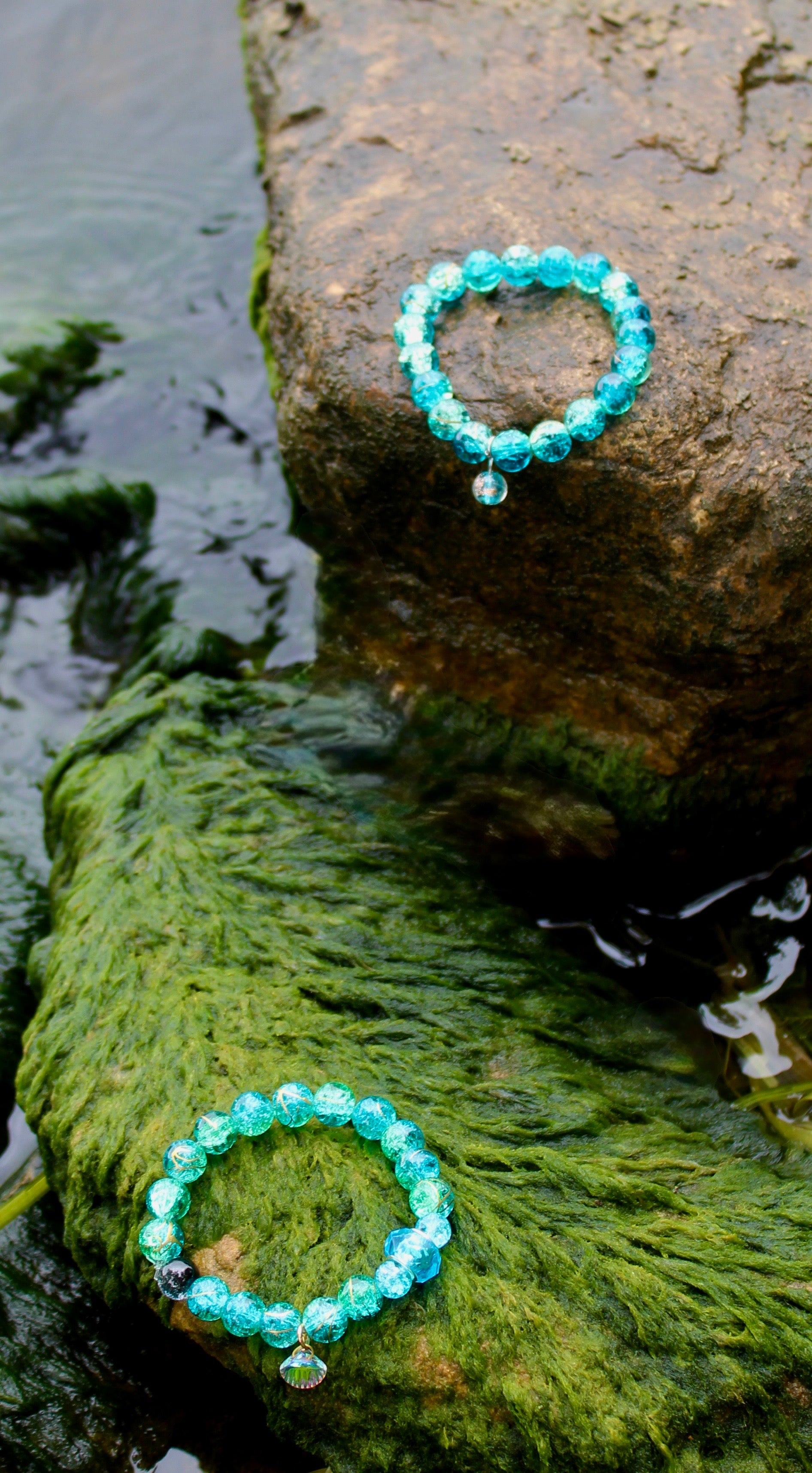 Seaweed Charm bracelets