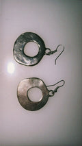 Silver earrings