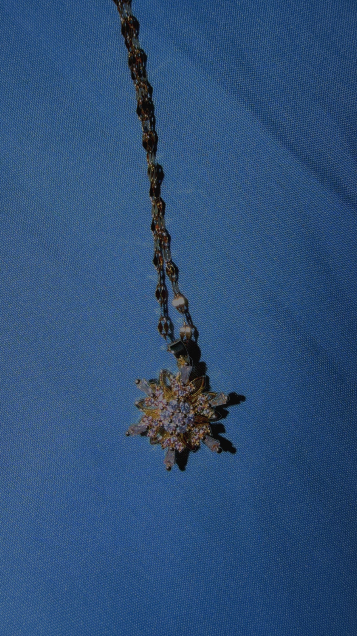 Snowflake necklace