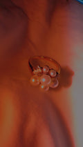 Vintage Gold-Pearl Ring (size:6)