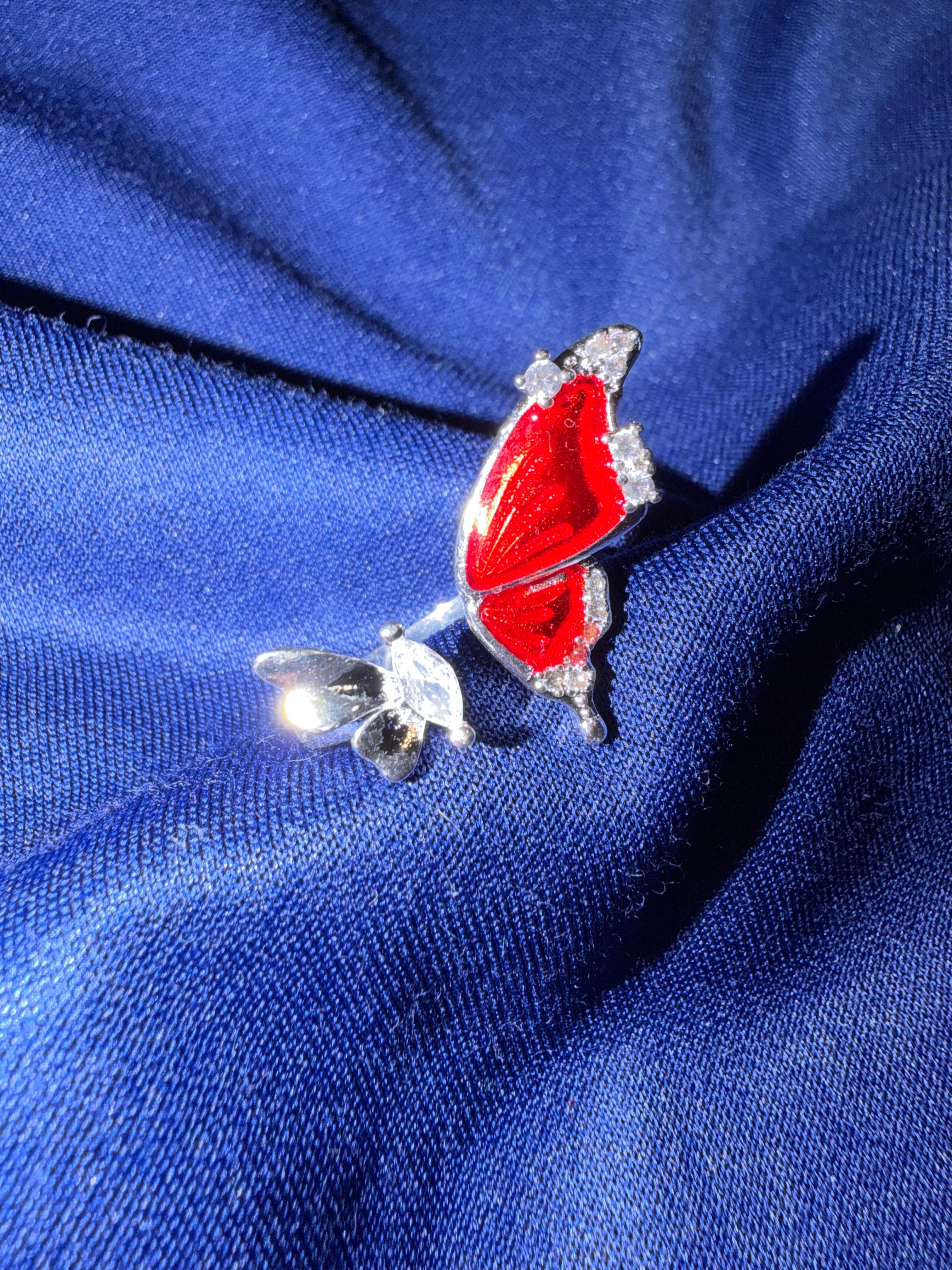 Butterfly Ring (adjustable)￼