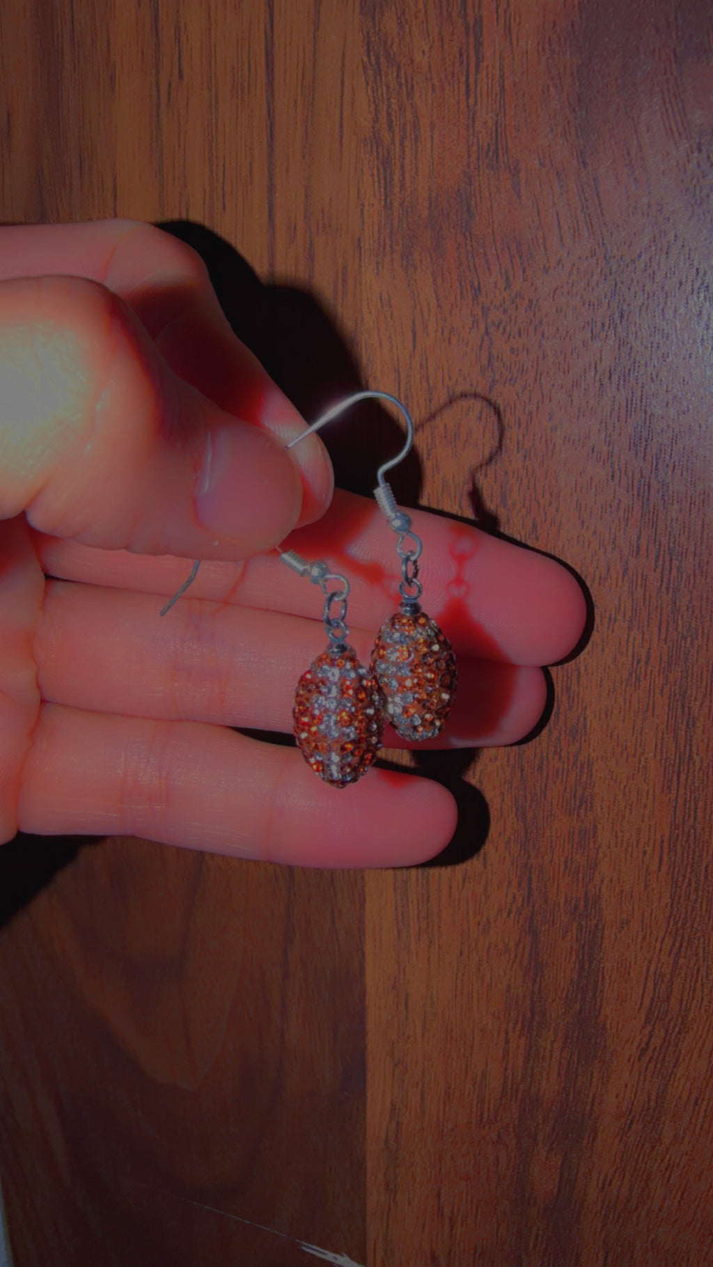 Football Earrings