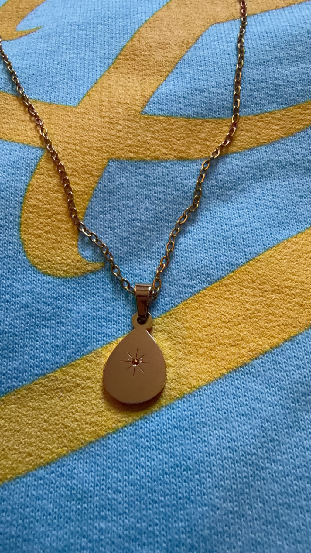 Gold Star necklace (50% off!)