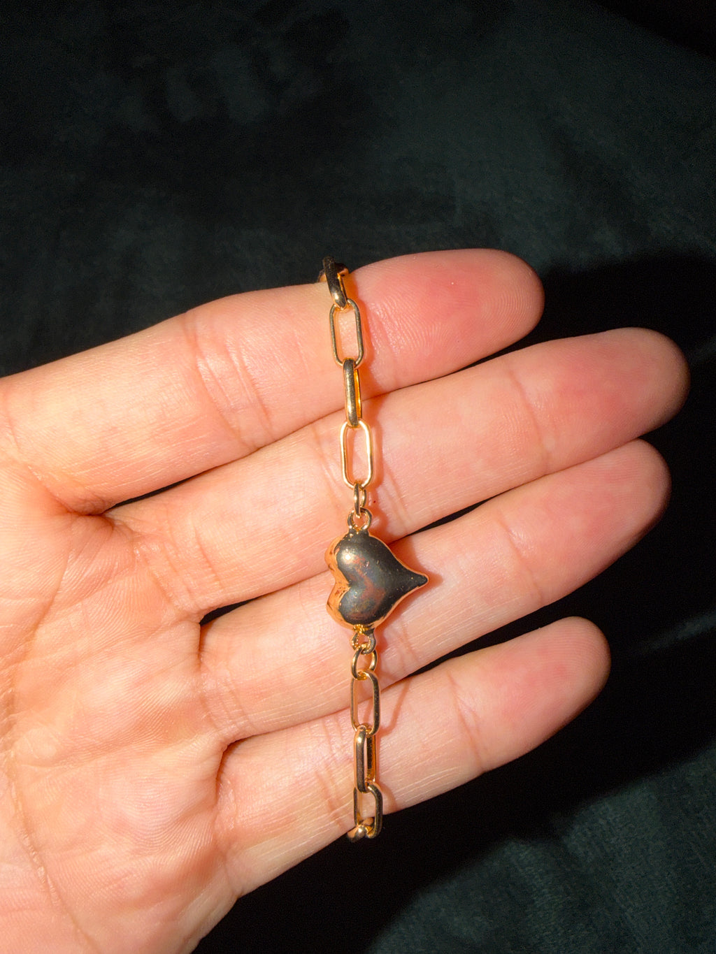 Gold Heart bracelet
