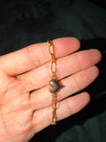 Gold Heart bracelet