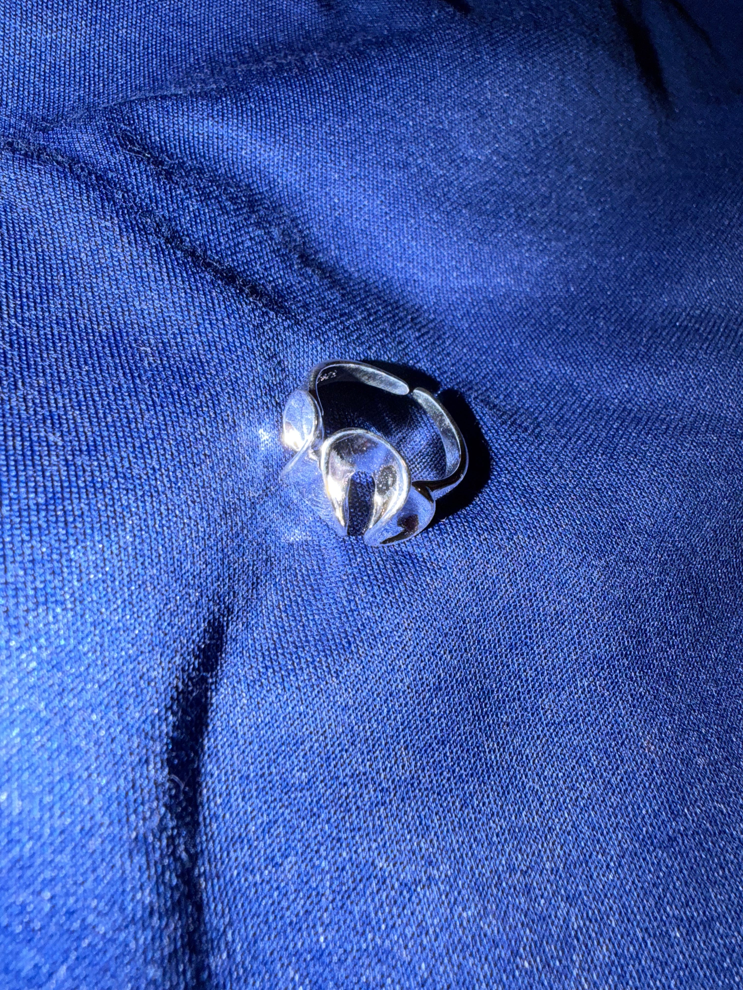 Silver Wavy Ring (adjustable)￼