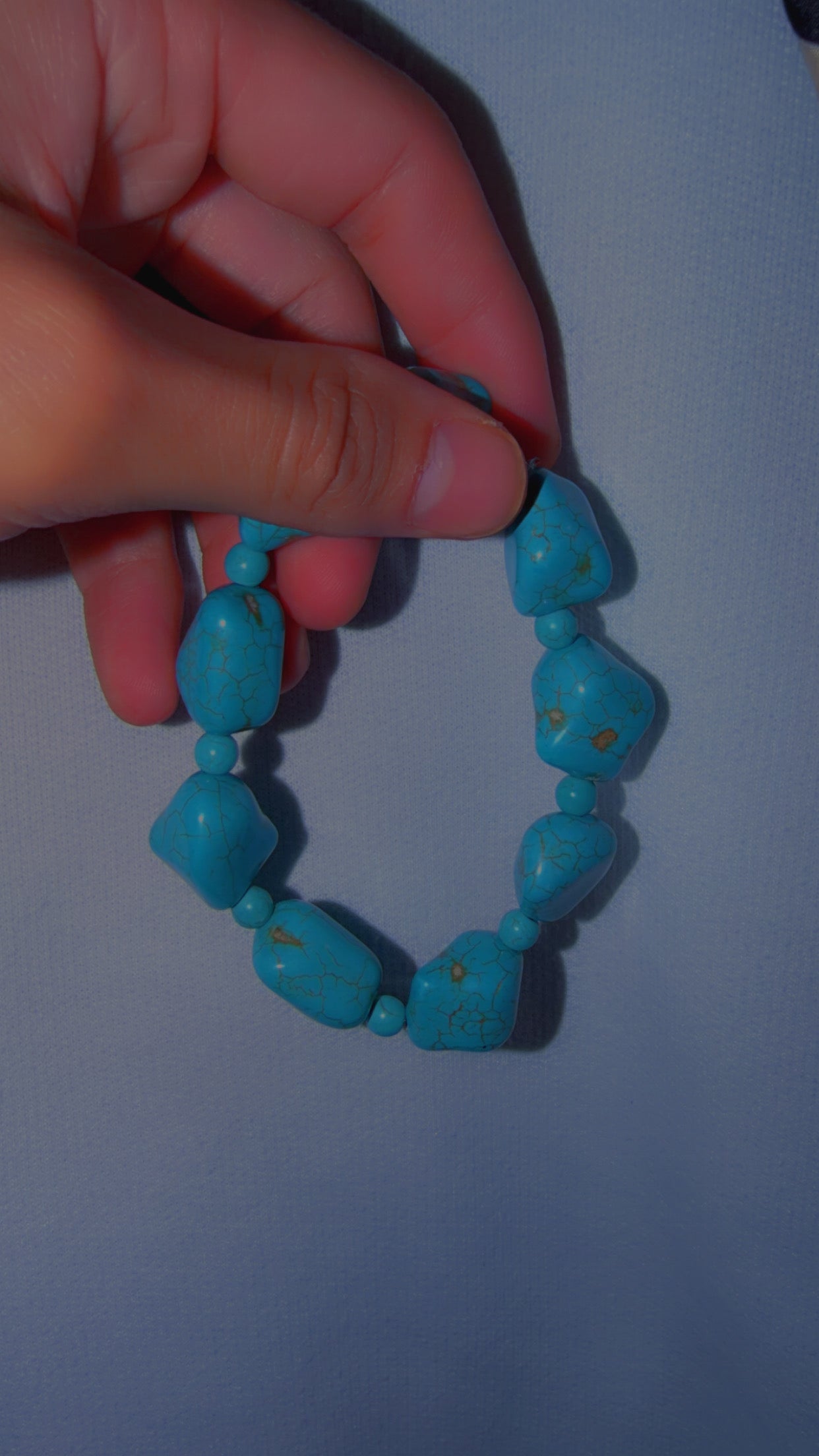 Turquoise Rock bracelet