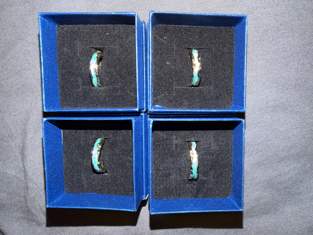 Gold Turquoise Rings