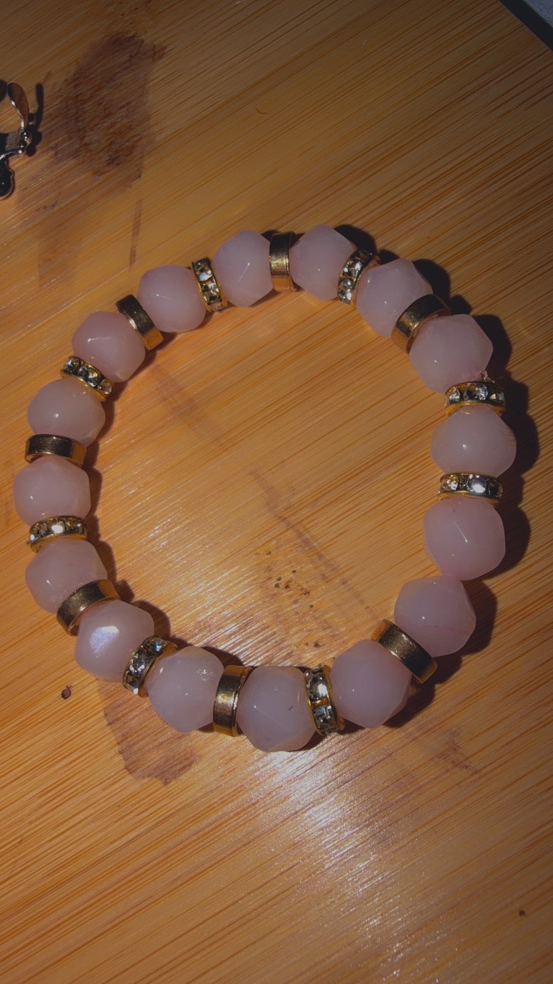 Rose quartz bracelet
