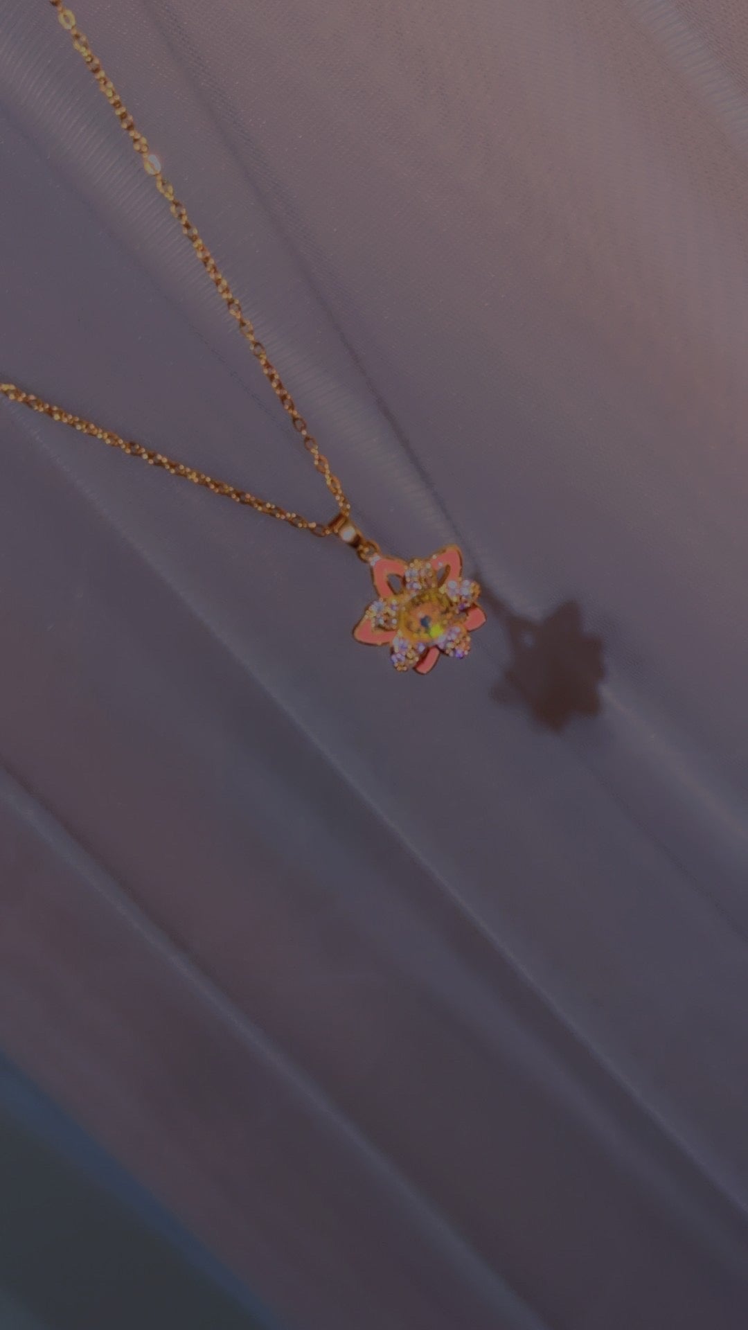Flower necklace