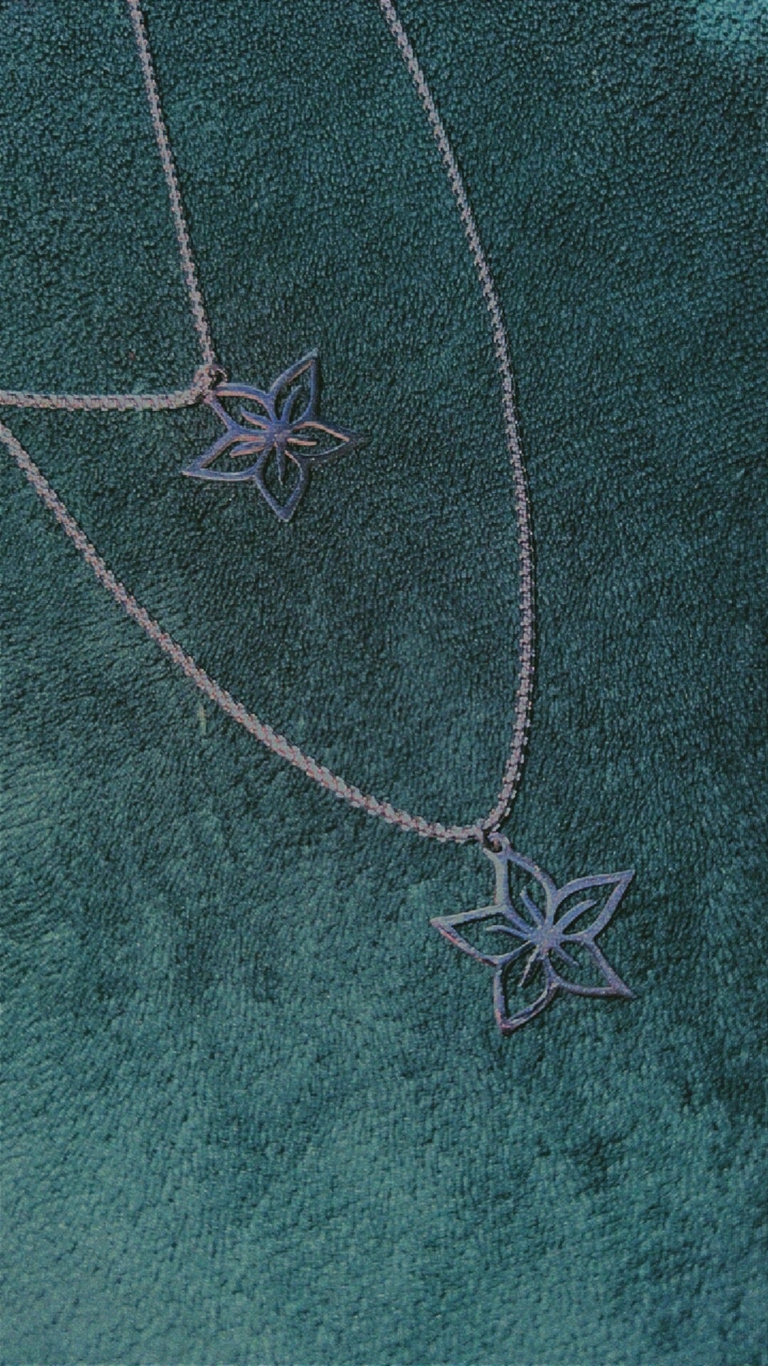 Silver Flower necklace