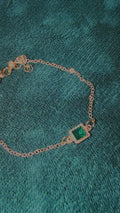 Emerald&Gold bracelet