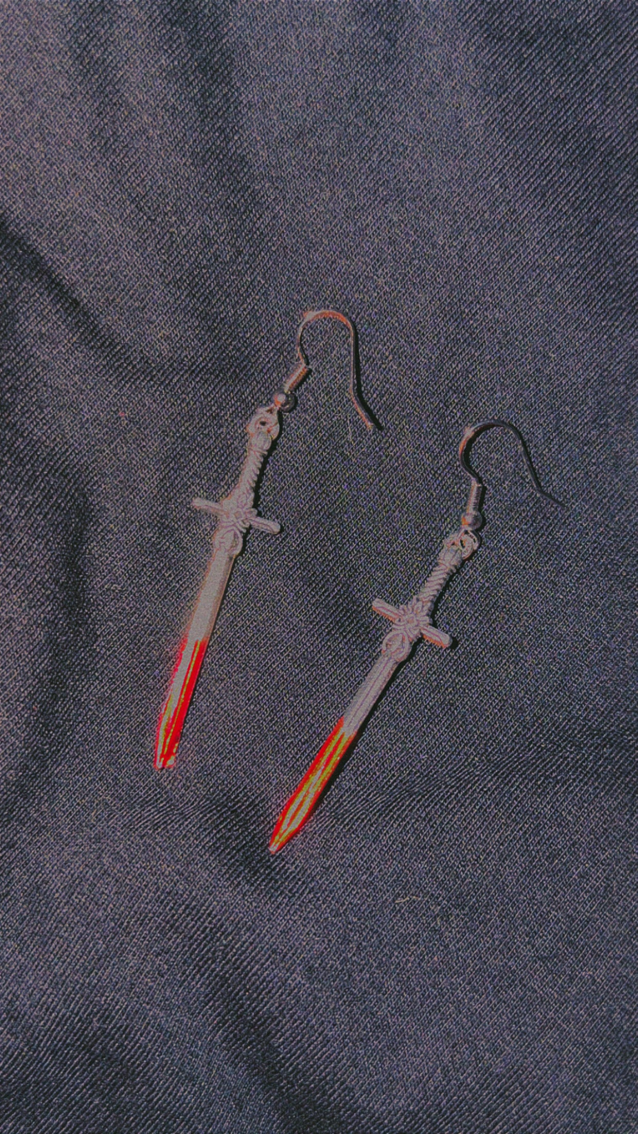 Sword Earrings