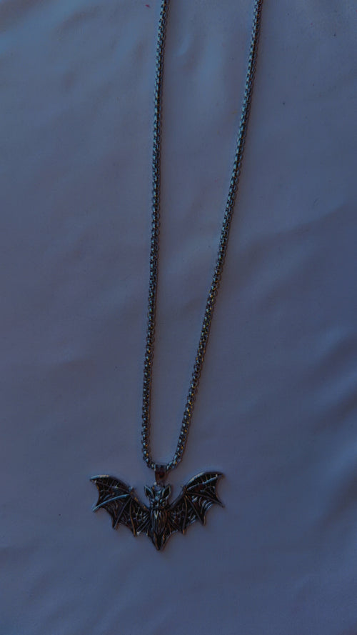 Bat necklace