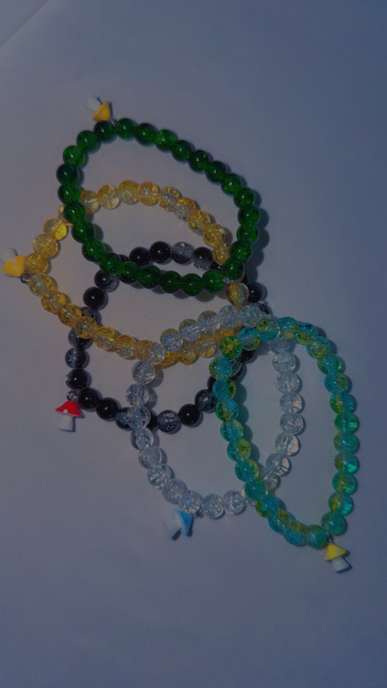 Shroom bracelets (5 in pack)
