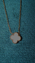 White clover necklace