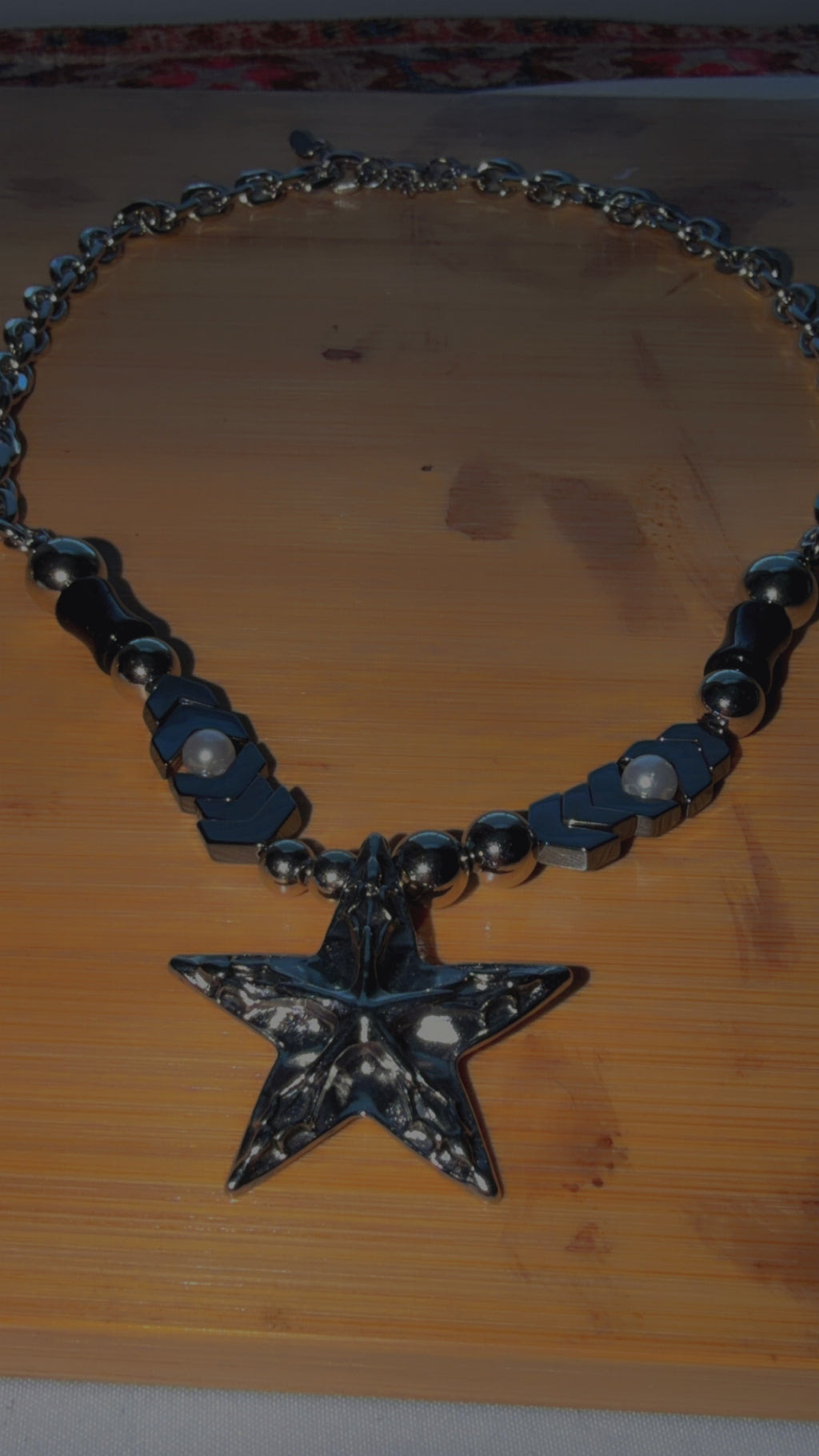 Silver Star necklace