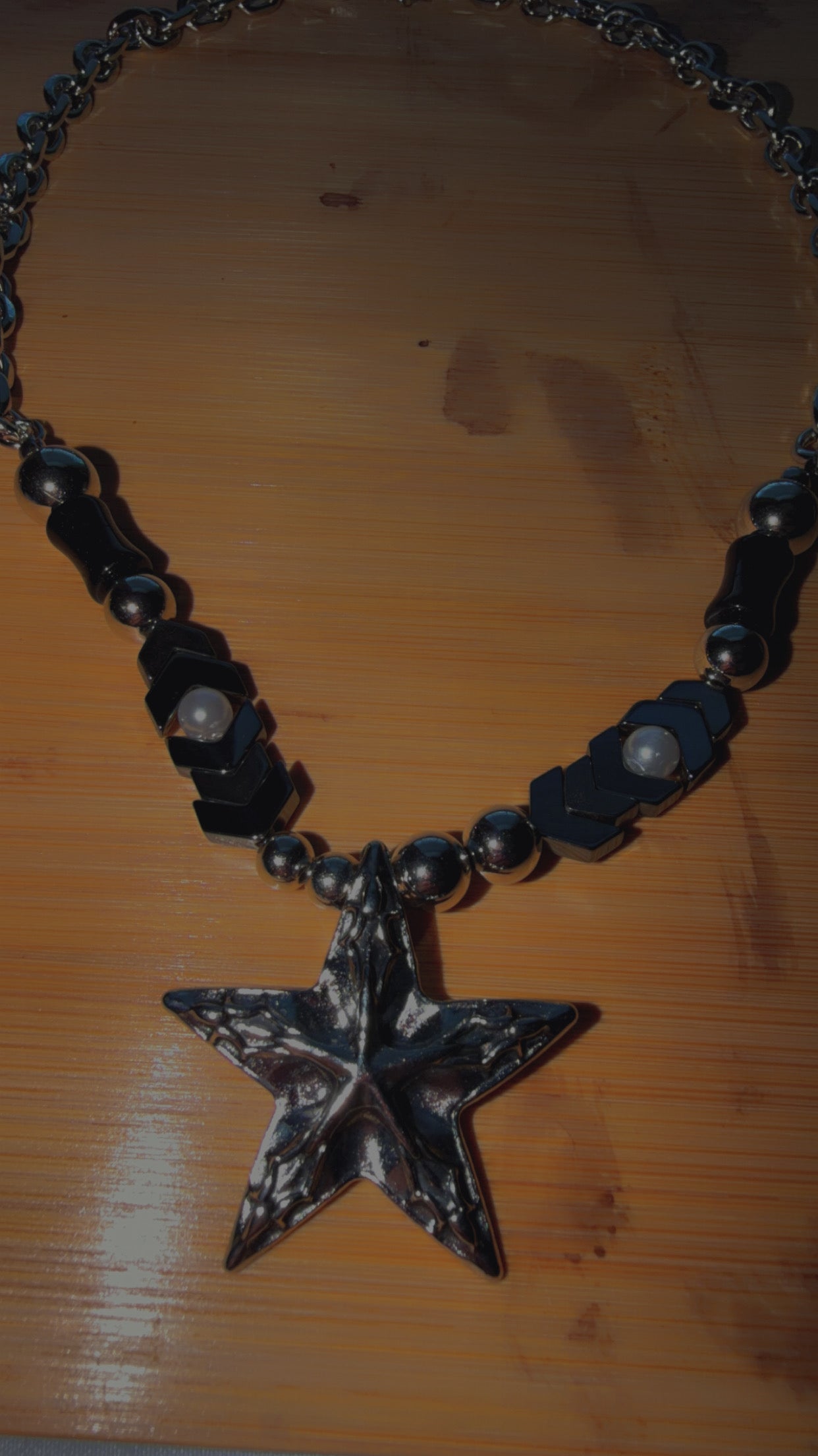 Silver Star necklace