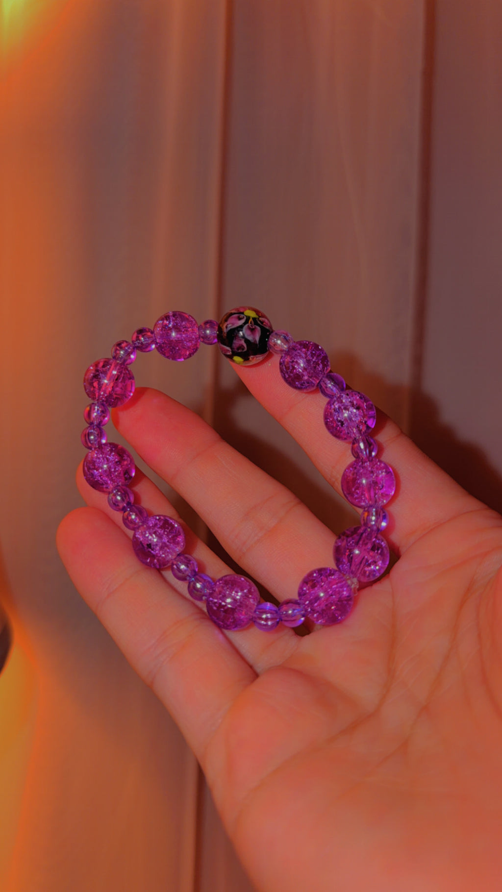 Purple Rain bracelet