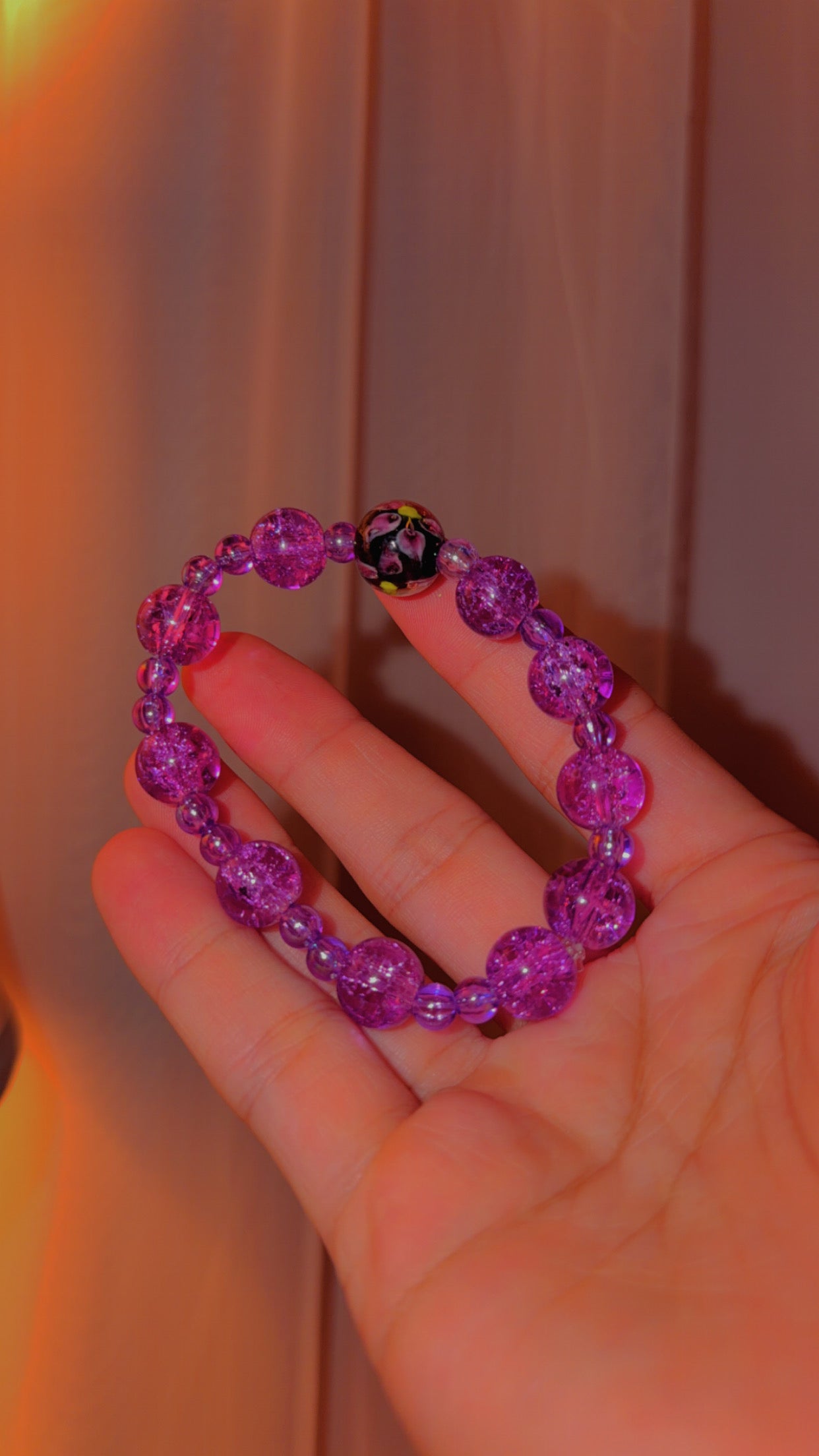 Purple Rain bracelet