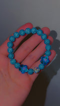 Blue Flower bracelet