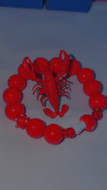 Mushroom bracelet (size:large) AND lobster ring (adjustable)￼
