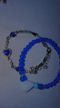 Shark & Silver sapphire bracelets